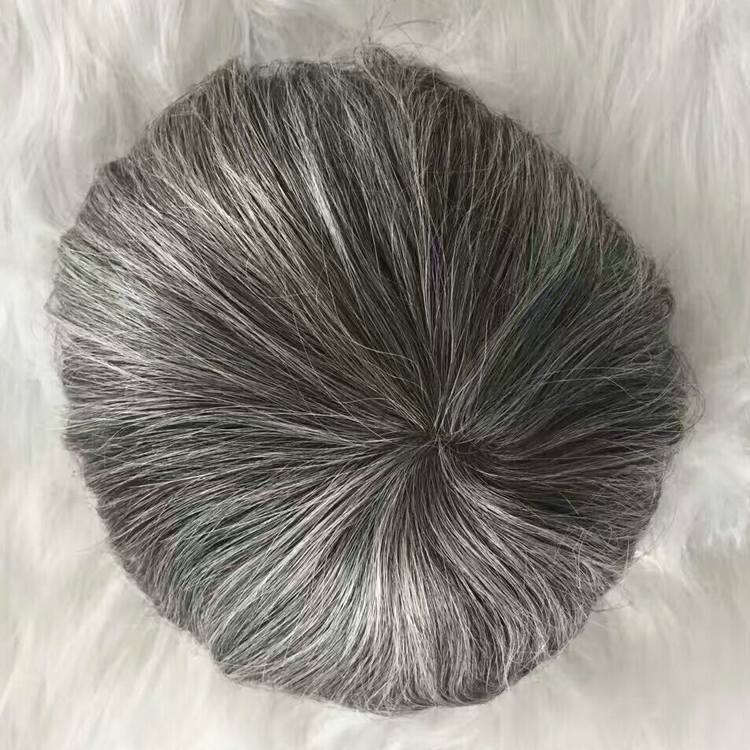 100 Human Hair Mens Wigs Buy Online Normal Density Hair Toupee In Stock   LM384